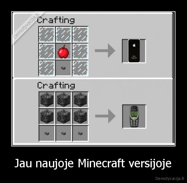 Jau naujoje Minecraft versijoje - 