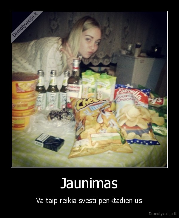 Jaunimas - Va taip reikia svesti penktadienius