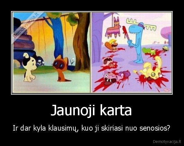 Jaunoji karta - Ir dar kyla klausimų, kuo ji skiriasi nuo senosios?