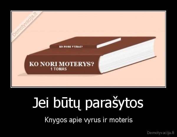 Jei būtų parašytos - Knygos apie vyrus ir moteris