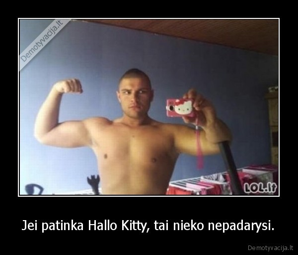 Jei patinka Hallo Kitty, tai nieko nepadarysi. - 