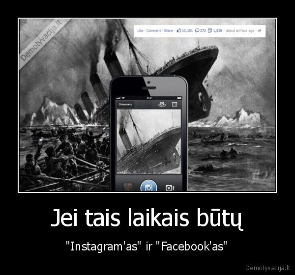 Jei tais laikais būtų - "Instagram'as" ir "Facebook'as"