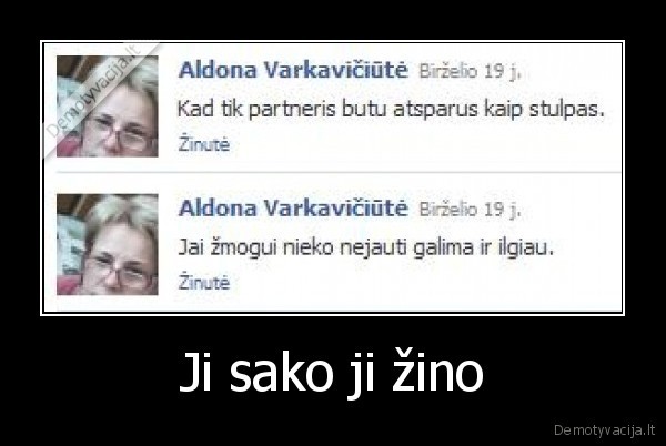 Ji sako ji žino - 