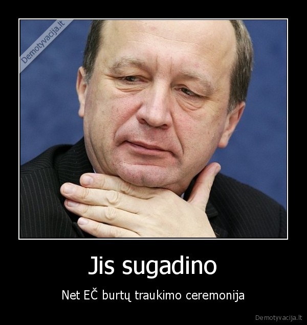 Jis sugadino - Net EČ burtų traukimo ceremonija