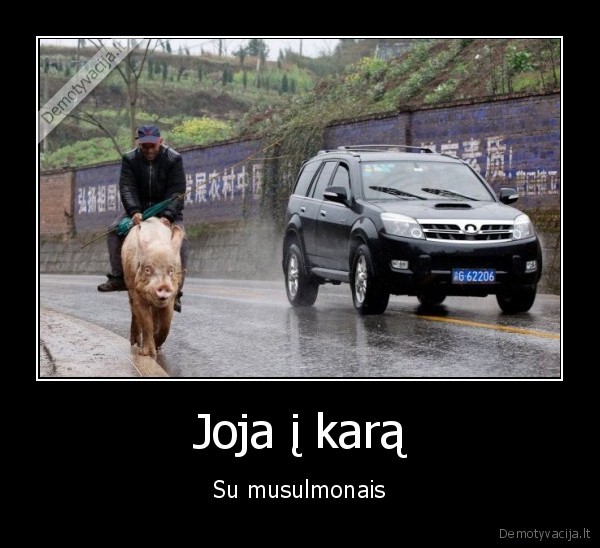 Joja į karą - Su musulmonais