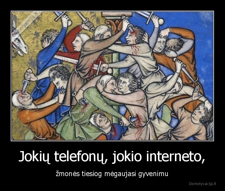 Jokių telefonų, jokio interneto, - žmonės tiesiog mėgaujasi gyvenimu