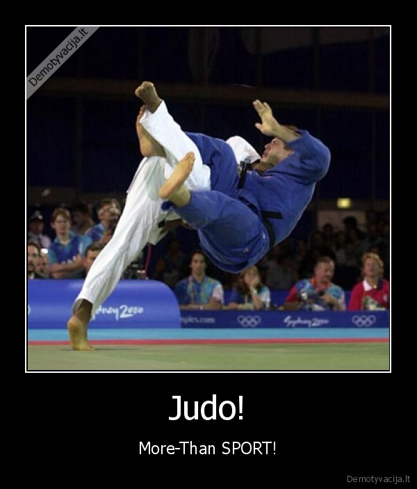 Judo! - More-Than SPORT!