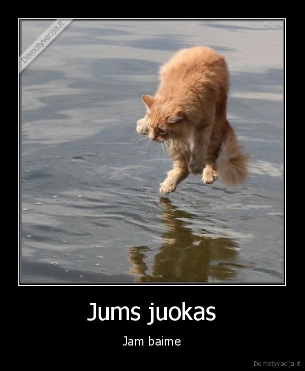 Jums juokas - Jam baime