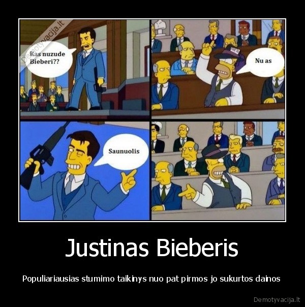 Justinas Bieberis - Populiariausias stumimo taikinys nuo pat pirmos jo sukurtos dainos