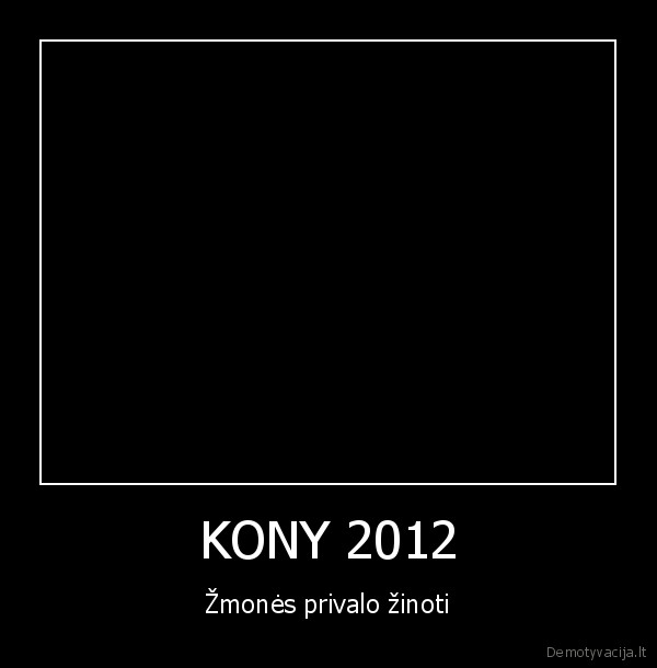 KONY 2012 - Žmonės privalo žinoti