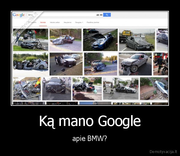 Ką mano Google - apie BMW?