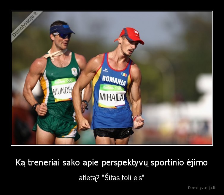 Ką treneriai sako apie perspektyvų sportinio ėjimo - atletą? "Šitas toli eis"