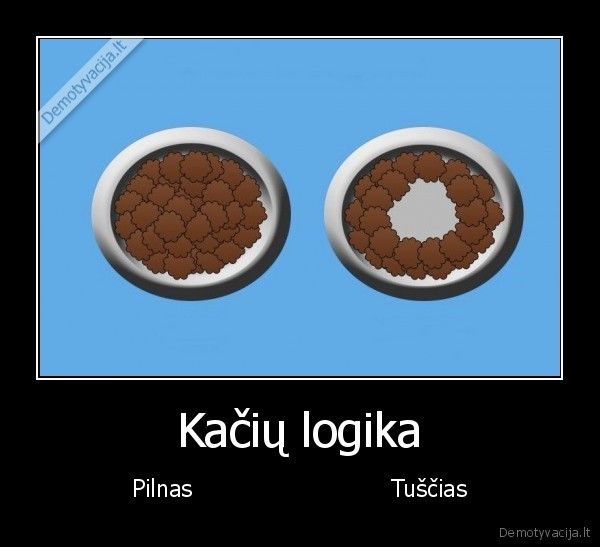 Kačių logika - Pilnas                           Tuščias