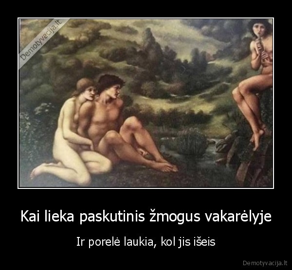 Kai lieka paskutinis žmogus vakarėlyje - Ir porelė laukia, kol jis išeis