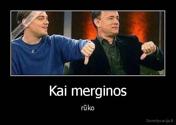 Kai merginos - rūko