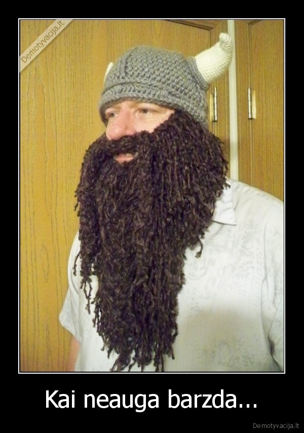 Kai neauga barzda... - 