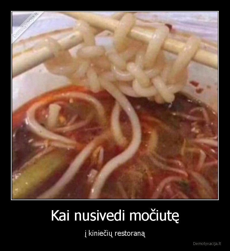 Kai nusivedi močiutę - į kiniečių restoraną