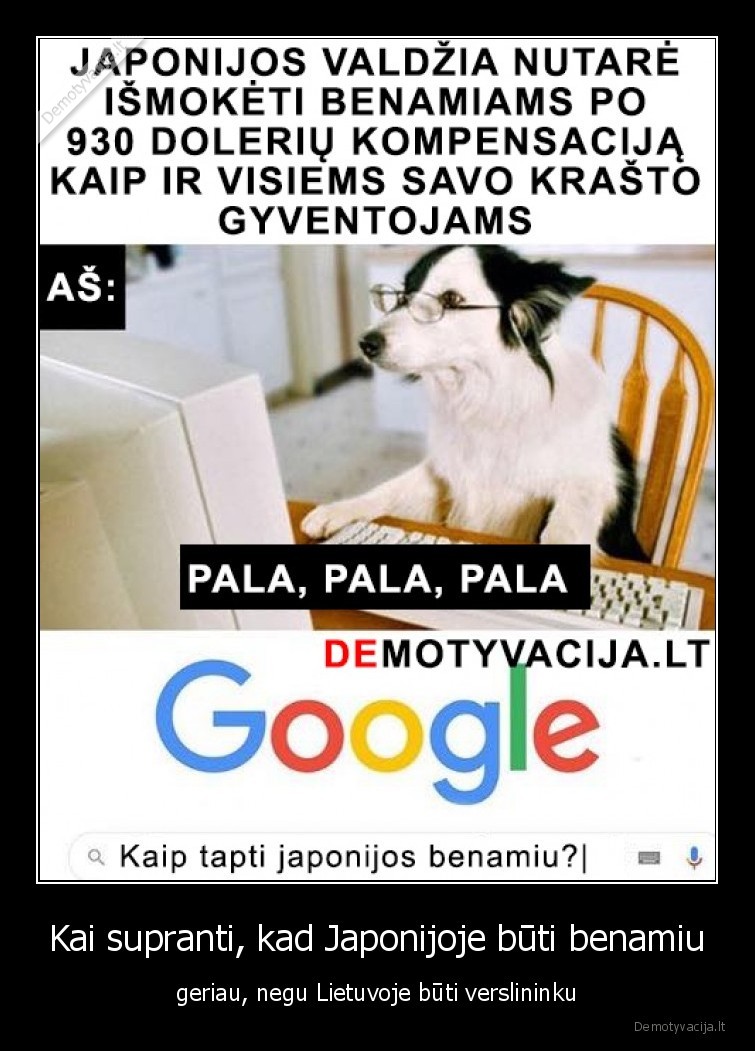 Kai supranti, kad Japonijoje būti benamiu - geriau, negu Lietuvoje būti verslininku