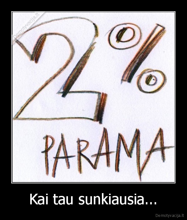 Kai tau sunkiausia... - 