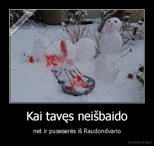 Kai tavęs neišbaido - net ir puseserės iš Raudondvario