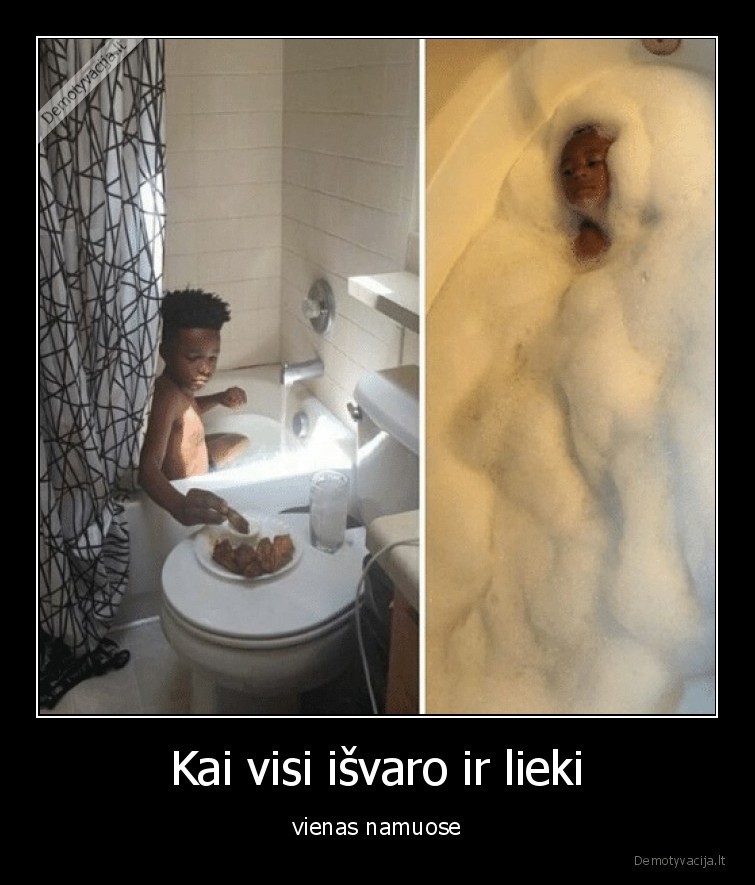 Kai visi išvaro ir lieki - vienas namuose