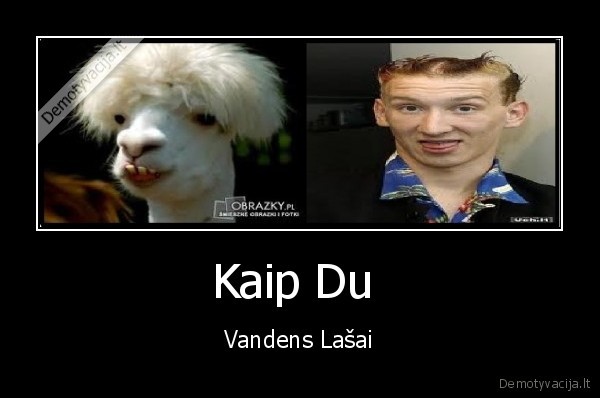 Kaip Du  - Vandens Lašai