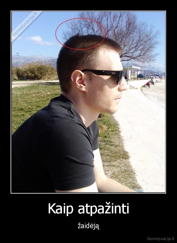 Kaip atpažinti - žaidėją