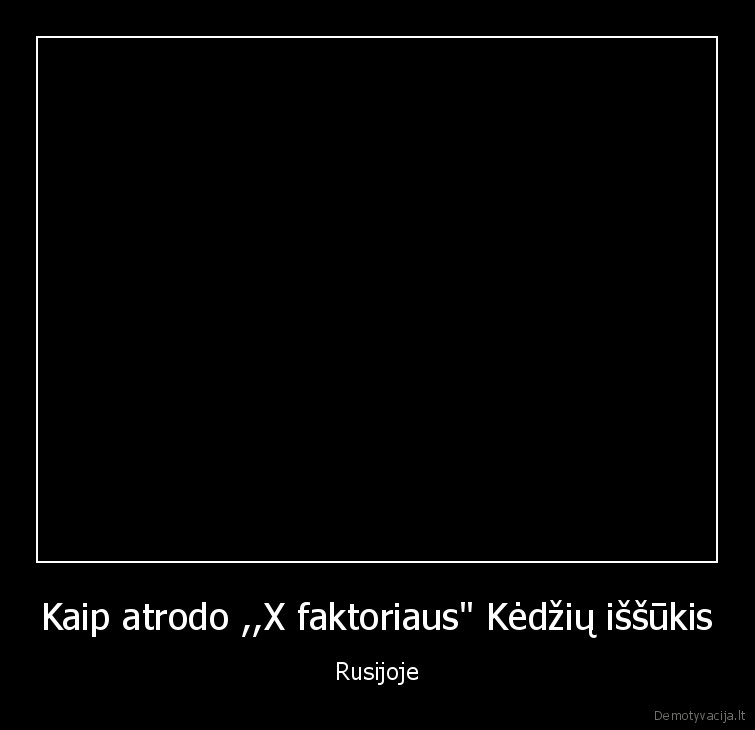 Kaip atrodo ,,X faktoriaus" Kėdžių iššūkis - Rusijoje