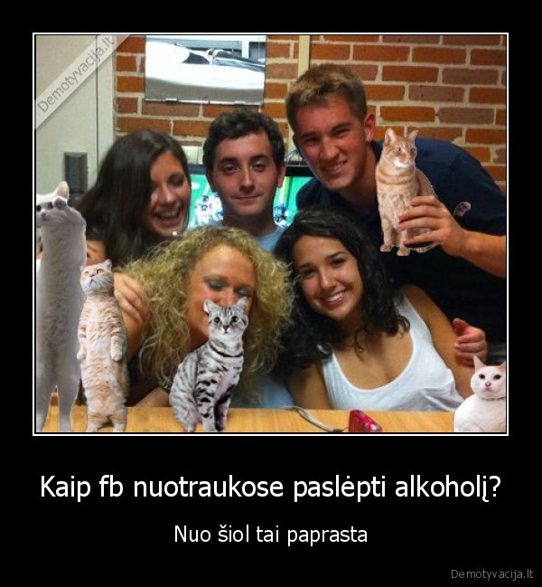 Kaip fb nuotraukose paslėpti alkoholį? - Nuo šiol tai paprasta