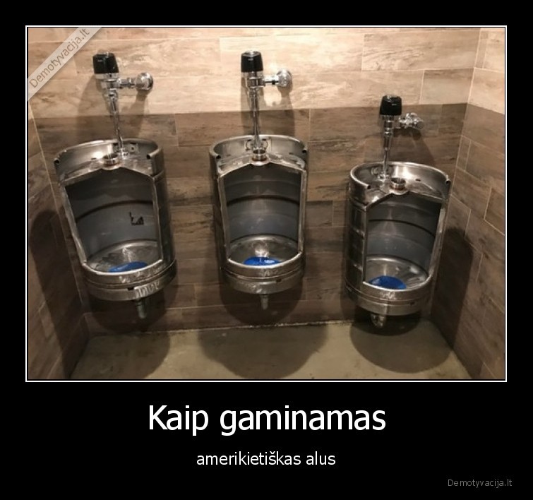 Kaip gaminamas - amerikietiškas alus