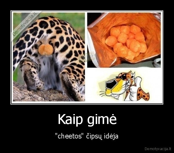 Kaip gimė - "cheetos" čipsų idėja