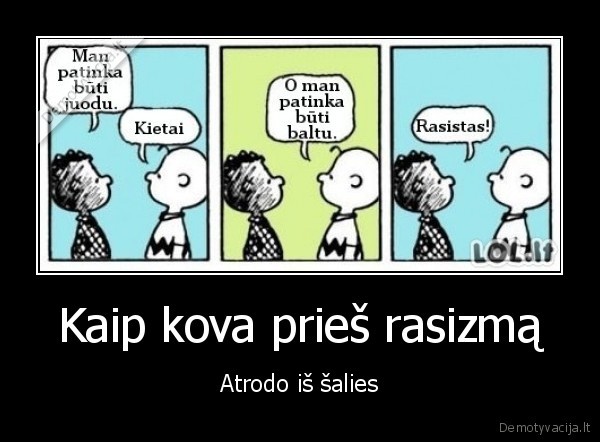 Kaip kova prieš rasizmą - Atrodo iš šalies