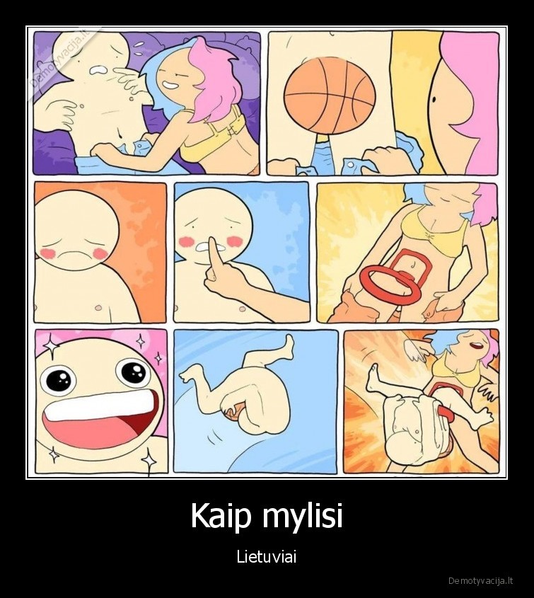 Kaip mylisi - Lietuviai