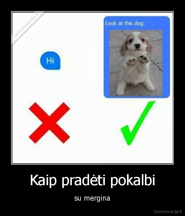 Kaip pradėti pokalbi - su mergina