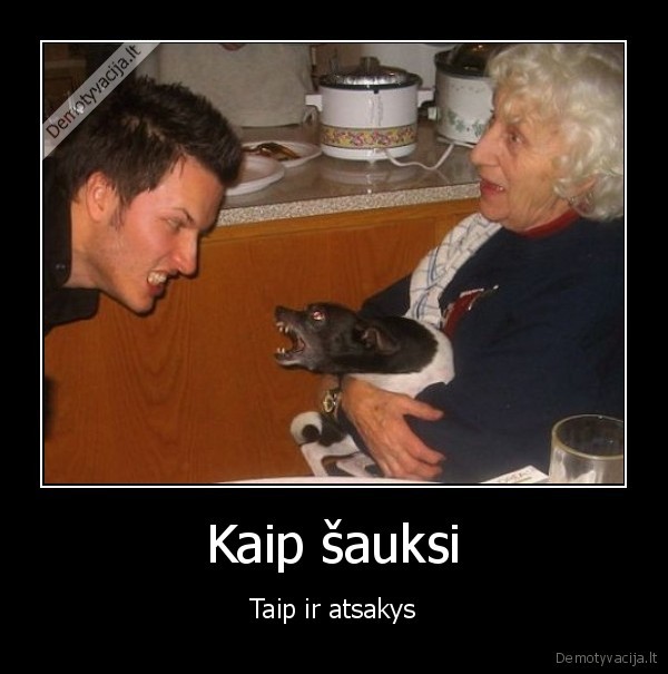 Kaip šauksi - Taip ir atsakys