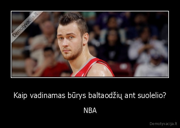 Kaip vadinamas būrys baltaodžių ant suolelio? - NBA