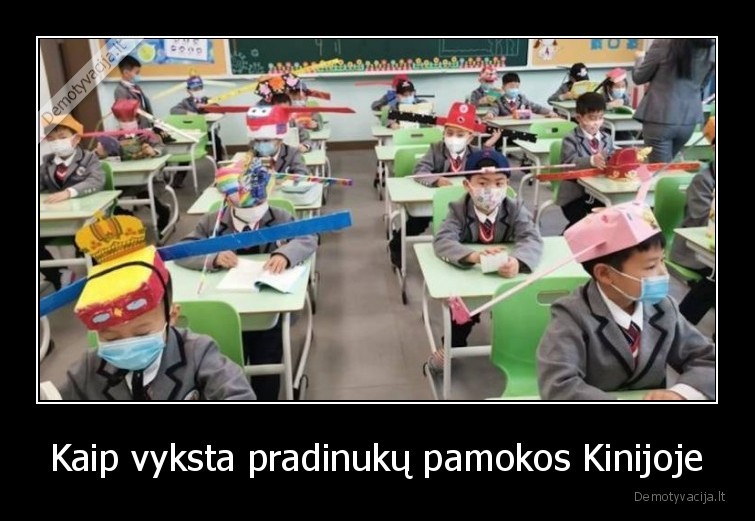 Kaip vyksta pradinukų pamokos Kinijoje - 