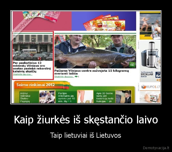 Kaip žiurkės iš skęstančio laivo - Taip lietuviai iš Lietuvos