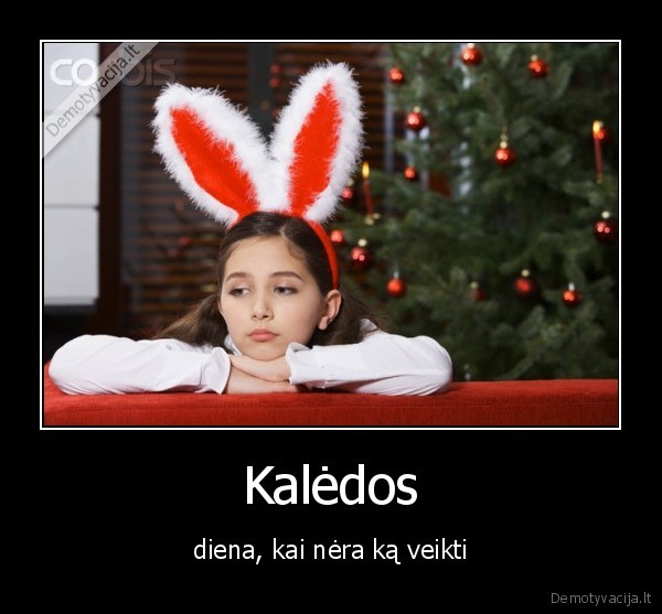 Kalėdos - diena, kai nėra ką veikti