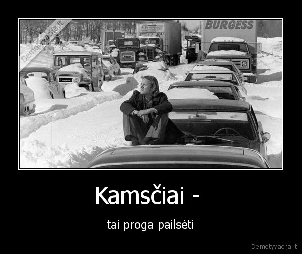 Kamsčiai -  - tai proga pailsėti