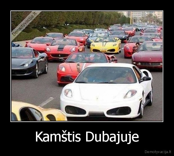 Kamštis Dubajuje - 