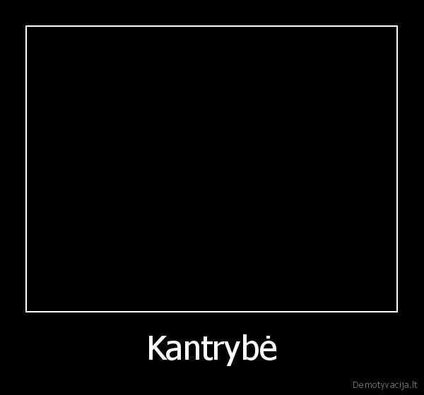 Kantrybė - 