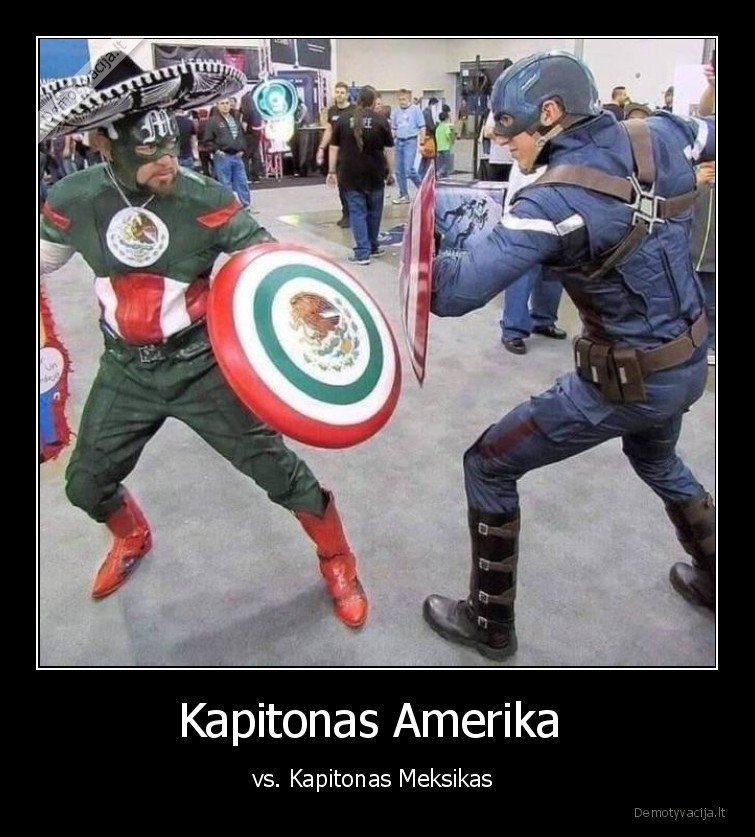 Kapitonas Amerika  - vs. Kapitonas Meksikas 