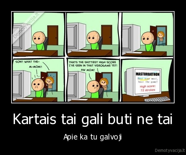 Kartais tai gali buti ne tai - Apie ka tu galvoji