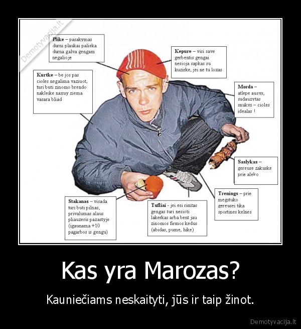 Kas yra Marozas? - Kauniečiams neskaityti, jūs ir taip žinot.