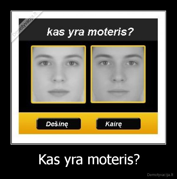 Kas yra moteris? - 