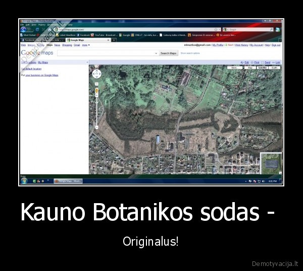 Kauno Botanikos sodas -  - Originalus!