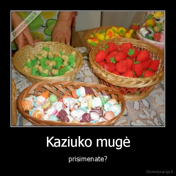 Kaziuko mugė - prisimenate?