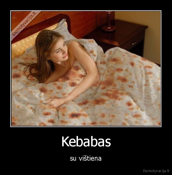 Kebabas - su vištiena