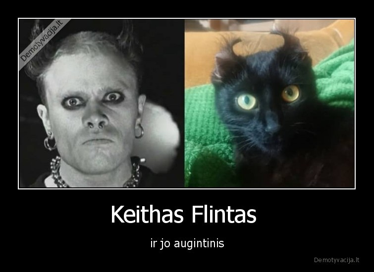 Keithas Flintas  - ir jo augintinis